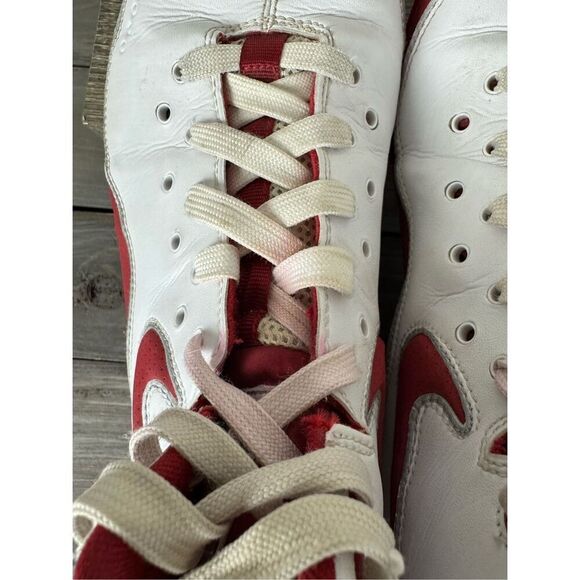 NIKE Flight Elite Slam Shox Basketball White Red Shoes Womens 8 Men‎ 6.5 - Picture 12 of 12
